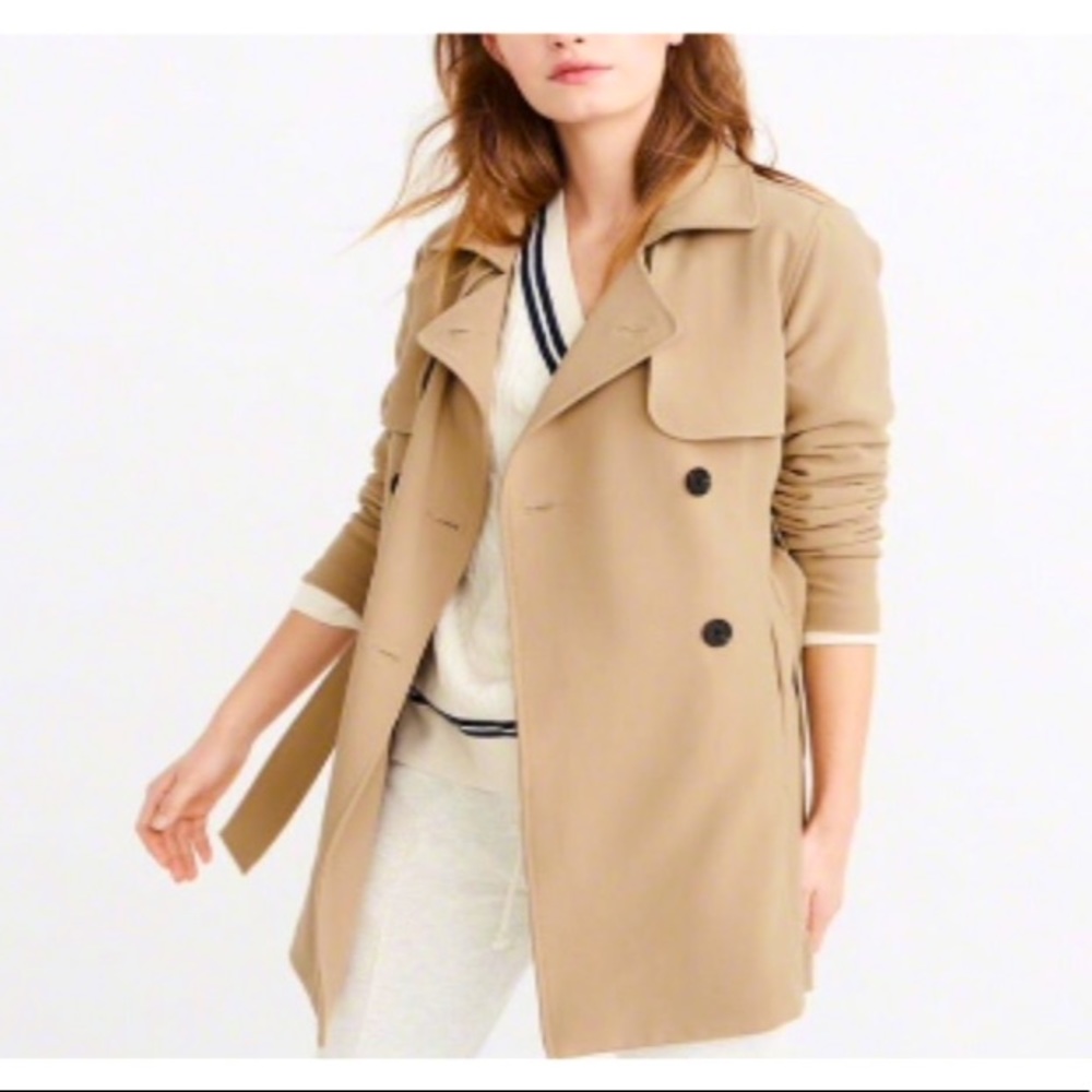 Abercrombie & Fitch Drapey trench coat - Picture 4 of 7